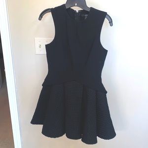 Black peplum AQ/AQ dress size 4